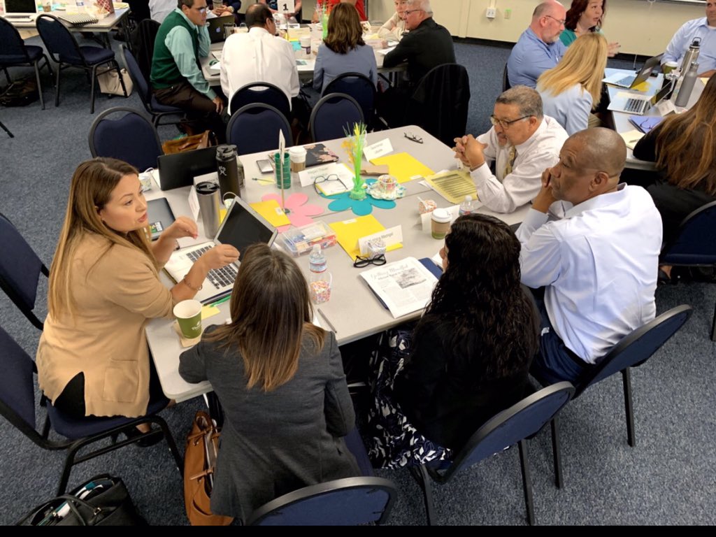 jbaker000's tweet image. Reflecting on the authentic and courageous conversations from today’s K-12 Principal Meeting. Across all levels, our principals are creating new levels of #equity dialogue and leadership. #learningfromoneanother #proudtobeLBUSD