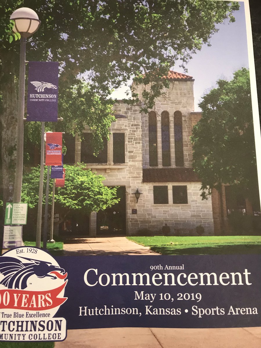 EdwardBerger1's tweet photo. I was honored at the 90th Annual Hutchinson Community College Commencement Ceremony to be selected as the 2019 Hutchinson Community College Alumnus of the Year.  A great honor from a wonderful College https://t.co/Is9bWOAEIl