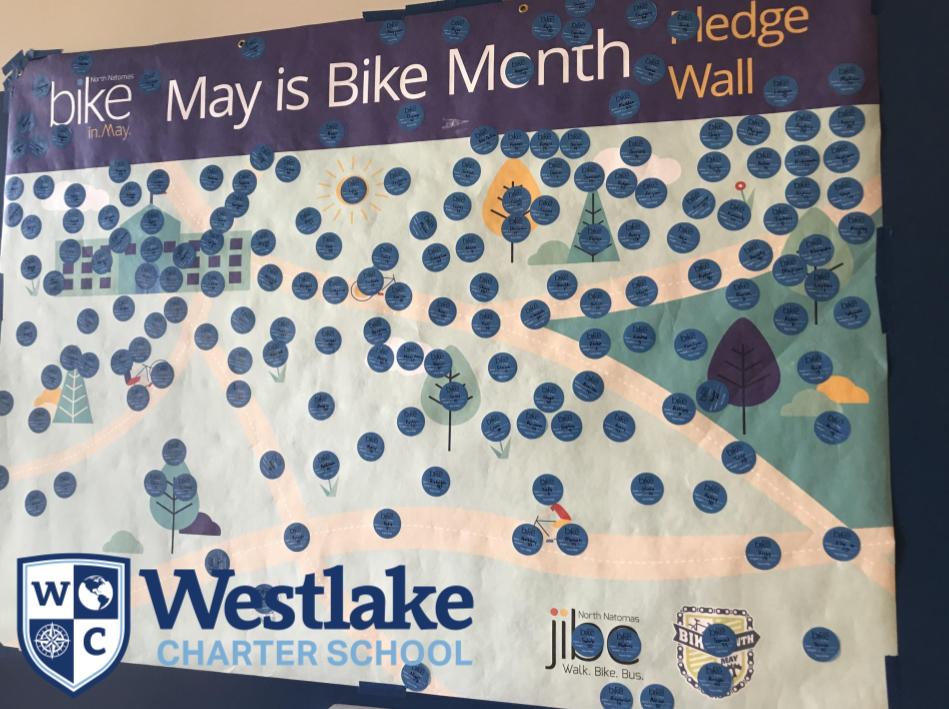 westlakecharter's tweet image. Keep up the great work Explorer families, we are about half way through May is Bike month! Continue pushing and reach those trip pledge goals! #WcsPerseverance