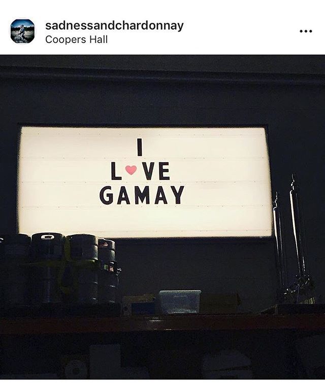 So much ❤️ for Gamay this past week! Thank you to all who hosted, poured, drank, partied and partook. We love Gamay, and love that you do too! #repost bit.ly/2H9pM0c