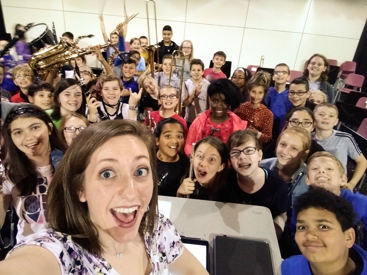 MsMcDonaldsBand's tweet photo. 5th grade band had an awesome combined rehearsal today and they are SO ready for their concert next week!! https://t.co/t3igsUt0LD