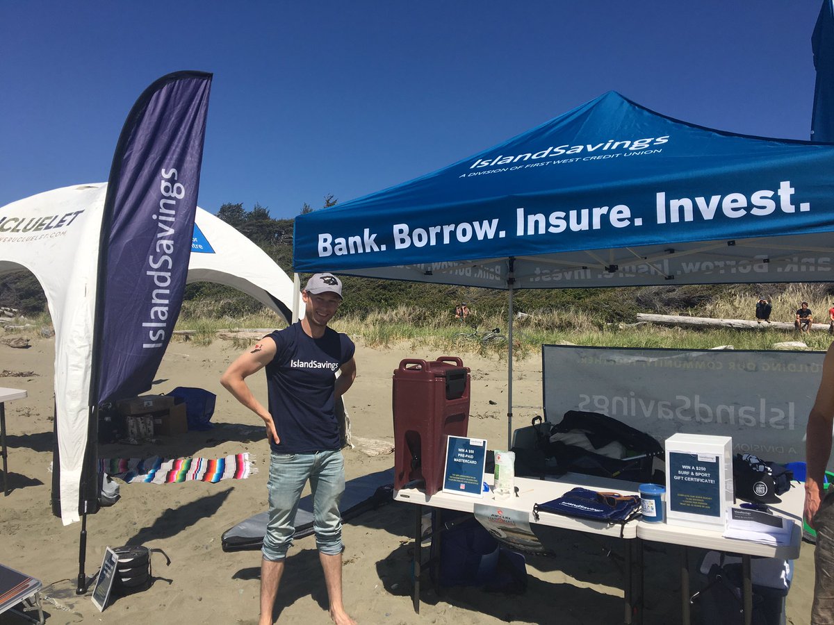 LynnTetarenko's tweet image. @Island_Savings proud to partner with @SurfCanada in Tofino for Rip Curl Nationals and selections for the 2020 Olympic Games! Sun, sand and athleticism! #surfsup #communitybuilding