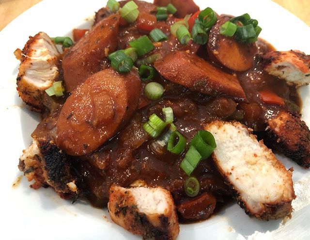 Thankfully Jambalaya is easier to make than to spell...
#icookwhatiwant #jambalaya #cajun