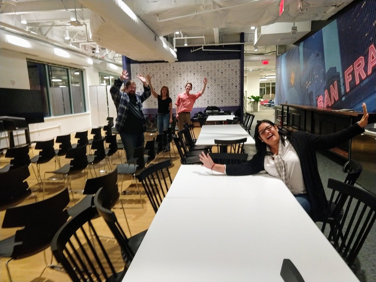 Ozery's tweet image. Getting ready! 
@buidlboston @blockchainwk #BostonBlockchainWeek