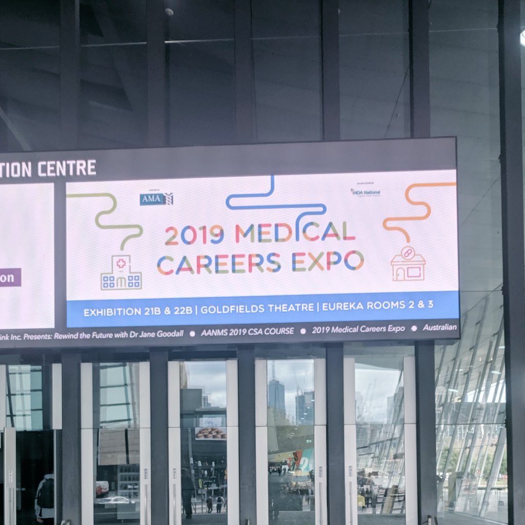 _Billtweets's tweet image. I'm at the 2019 @amavictoria medical careers expo today. Come over and say hello.