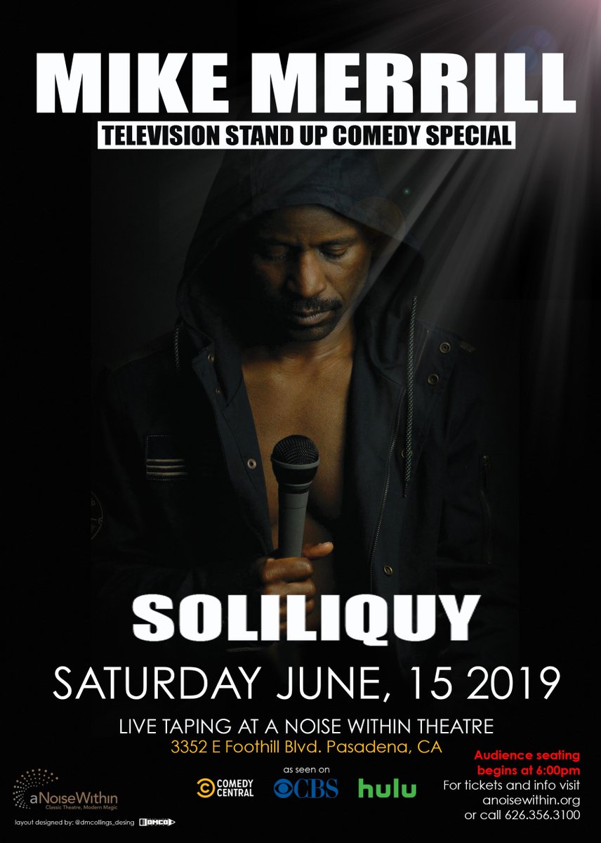 mikesmove's tweet image. June 15th. A live theater taping of my comedy special. Tics here:  secure.anoisewithin.org/Online/default…