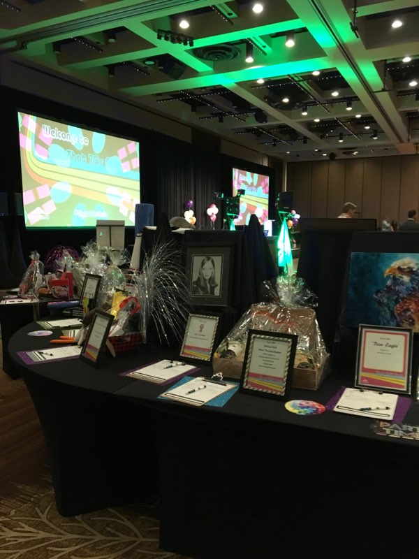 Did somebody say auction? #That70sGala