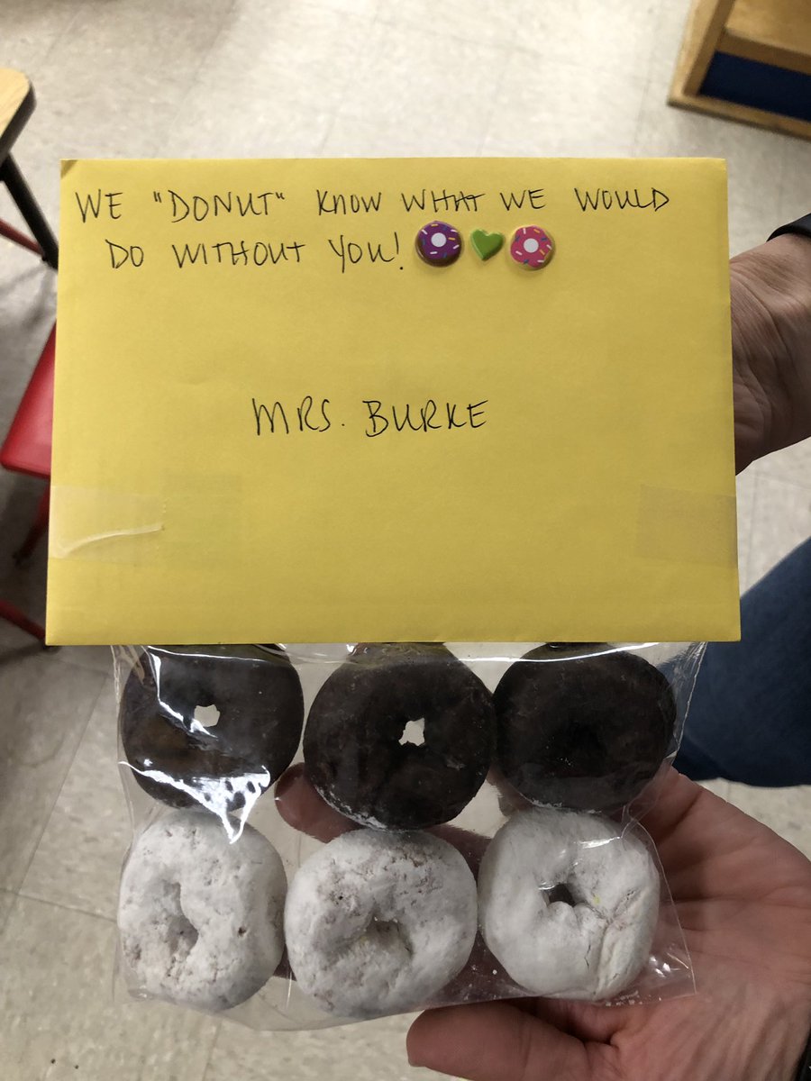 buckshillprek's tweet photo. We feel appreciated! Thank you #pandaparents and thank you #pandastaff #TeacherAppreciationWeek2019 https://t.co/tTAI2GMecw