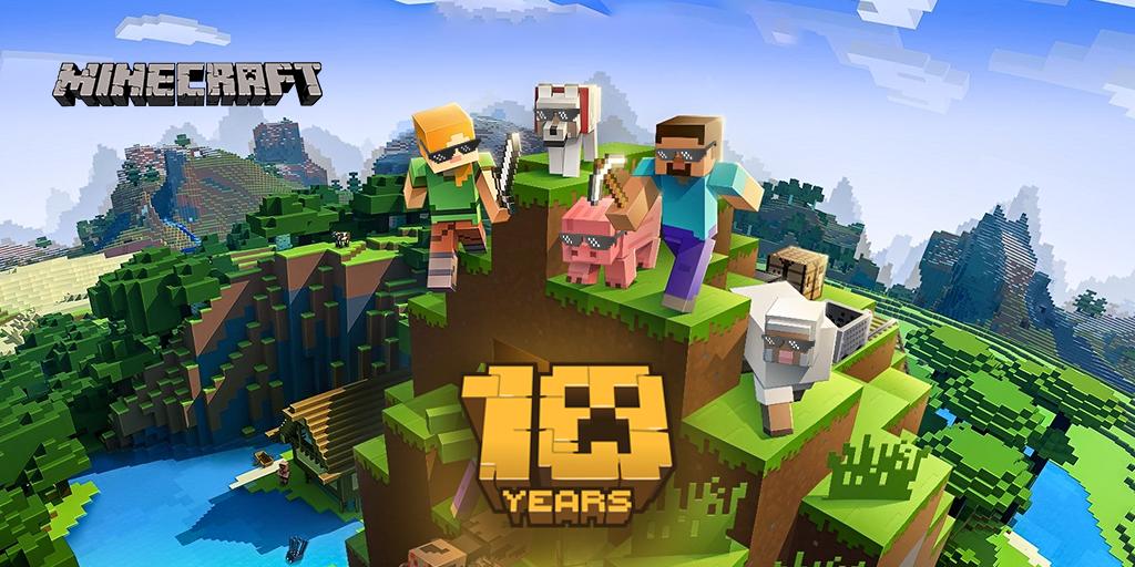 rendereyewear's tweet photo. Render glasses suits any type of game! 😎 10 years of @minecraft, congrats! 👏 https://t.co/axne7bHs4z