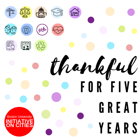 BUonCities's tweet photo. So many colleagues & partners to thank for making these last 5 years memorableโlooking forward to continued collaborations! #TheNextFive https://t.co/HjIyZhwSYM