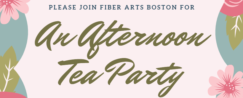 fiberartsboston's tweet photo. An Elegant Tea Party &amp; Early Summer Classes - https://t.co/fX5UiNddaO https://t.co/fxgwnPBOga