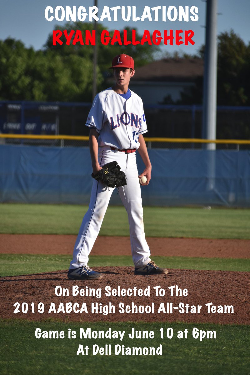 Congrats <a href="/ryanngallagherr/">Ryan</a>! <a href="/LeanderHS/">Leander High School</a> <a href="/matthew_grissom/">Coach Grissom</a>