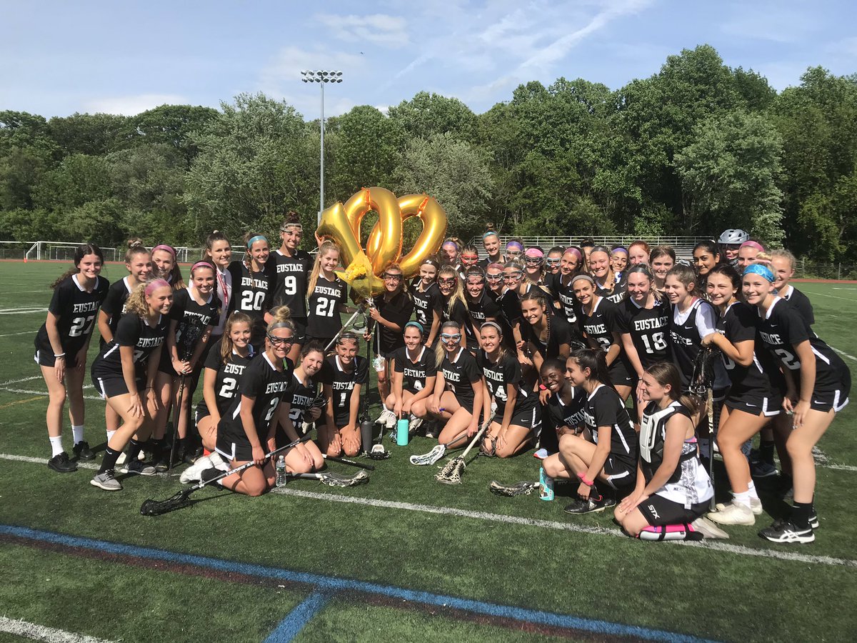 BEPCRUSADERS's tweet photo. Congratulations to Rachael Cardone on her 100th career goal! #EustaceLax #TheEustaceWay #EustaceStrong https://t.co/YtNiOdftDU