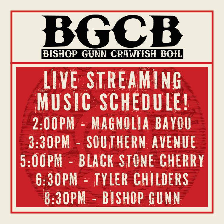 bishopgunnmusic's tweet photo. Can’t make it in person to #BGCB this year? We've got you covered, bc we'll be LIVE streaming the entire event via Facebook right to your living room (or wherever you are)! Tune into BGCB's official Facebook page starting at 2pm and enjoy! Hope to see you all (virtually) there! https://t.co/ZfDXjoy4SV