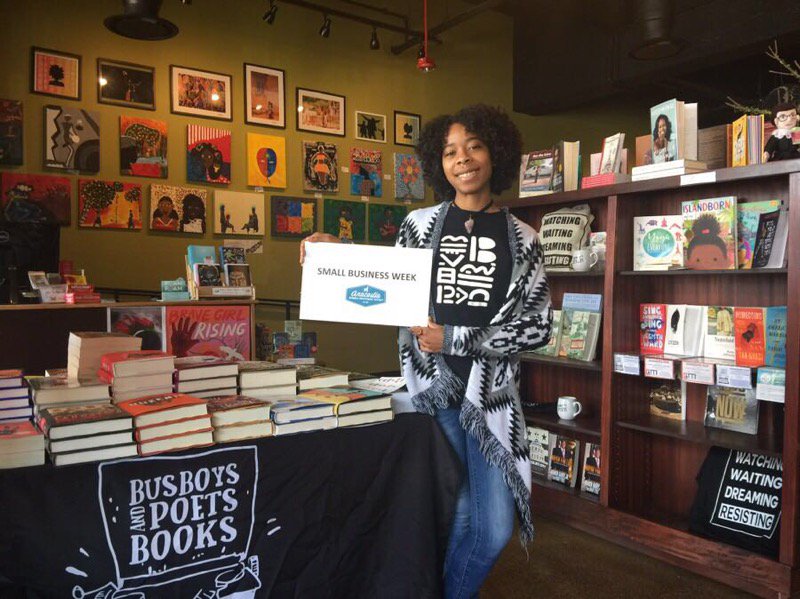 AnacostiaBID's tweet photo. 🎉Hurray! It's a great day! Join @AnacostiaBID as we celebrate #DCSmallBizWeek by highlighting Anacostia small businesses like @BusboysandPoets! Retweet and show some ❤️! https://t.co/7SO8oas5xw