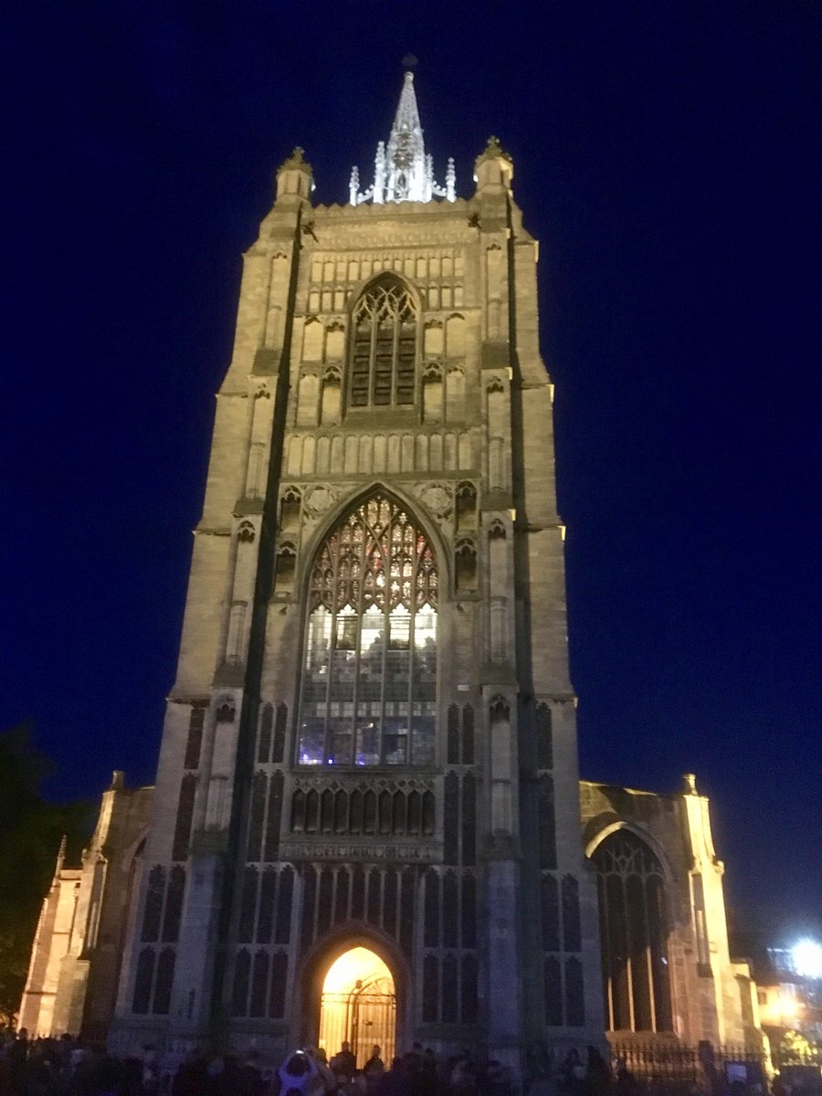 Fab to hear, and see, the bells of ⁦<a href="/StPeterMancroft/">St Peter Mancroft</a>⁩ ringing in ⁦<a href="/NNFest/">Norfolk & Norwich Festival</a>⁩ after opening saw a walk across the city centre hit new heights.
