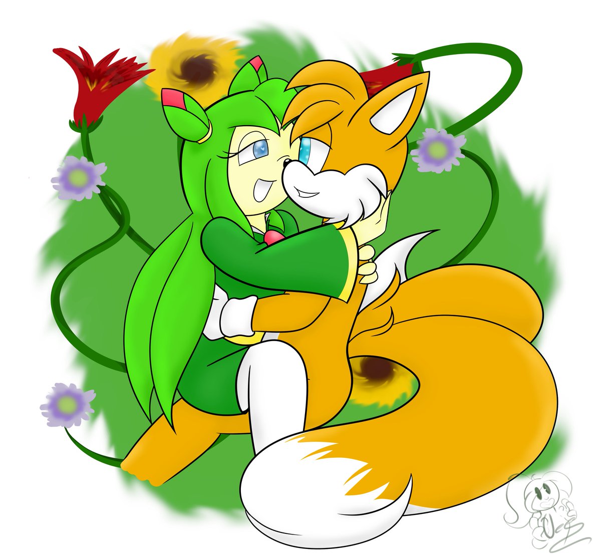 Tails falls in love with cosmo ask tails ep.06 amy kissed me? 