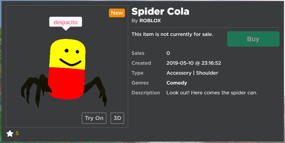 How To Get The Spider Cola In Roblox How To Get Unlimited - cola dank roblox