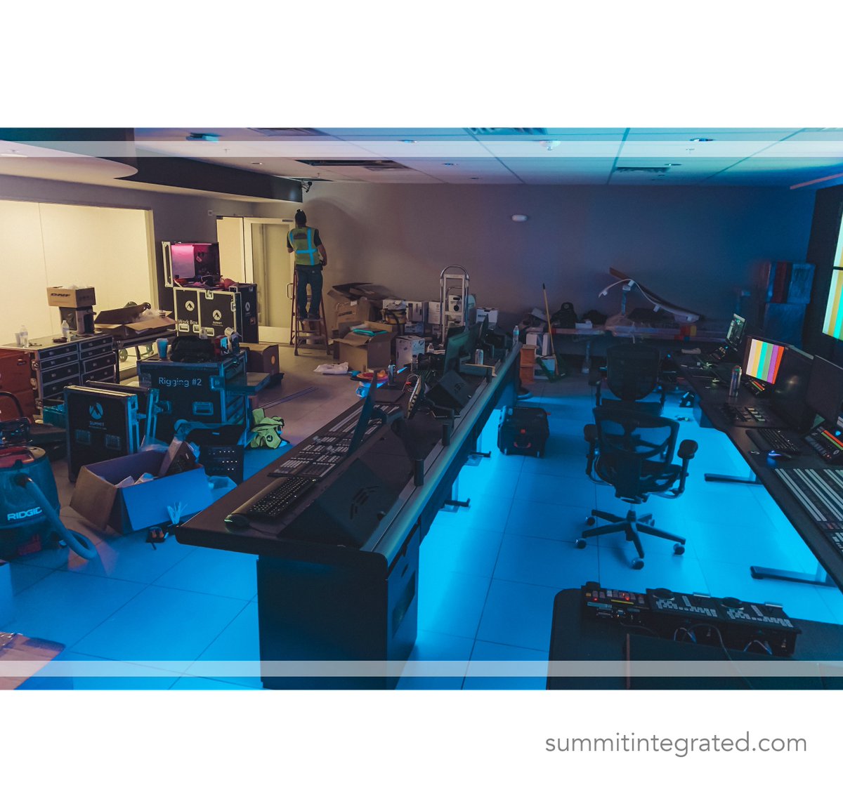 SummitIS's tweet image. It may be a bit messy now, but the new video suite at @LifeChurchEDM is going to open up so many new opportunities for the @lifechurch team to reach even more people and continue to impact lives by telling the greatest story ever told. #WhyWeDoWhatWeDo #SummitOnTheRoad