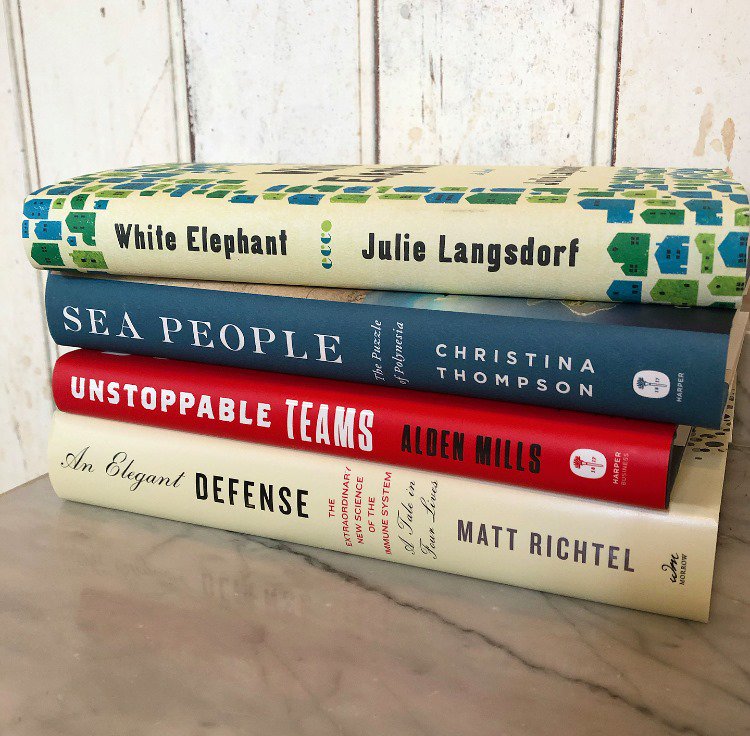 HarperCollins's tweet photo. Add these excellent books to your spring reading list! Get an exclusive offer from @WSJPlus Books of the Month: https://t.co/JE5tpMD7FQ #wsjplus https://t.co/1xWSdW1fgo