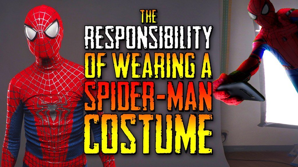 WebsPinas's tweet photo. The Responsibility Of Wearing A Spider-Man Costume https://t.co/tCh51cmmaR https://t.co/jn3N0jy5G4