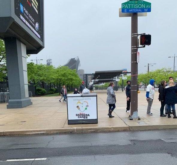 Gary Barbera &amp; his #BarberaCares program entered South Philly to keep the City of Brotherly Love clean by placing recycle compactors at the entrance of Citizens Bank Park &amp; Lincoln Financial Field just in time for the infamous Broad Street Run last weekend.