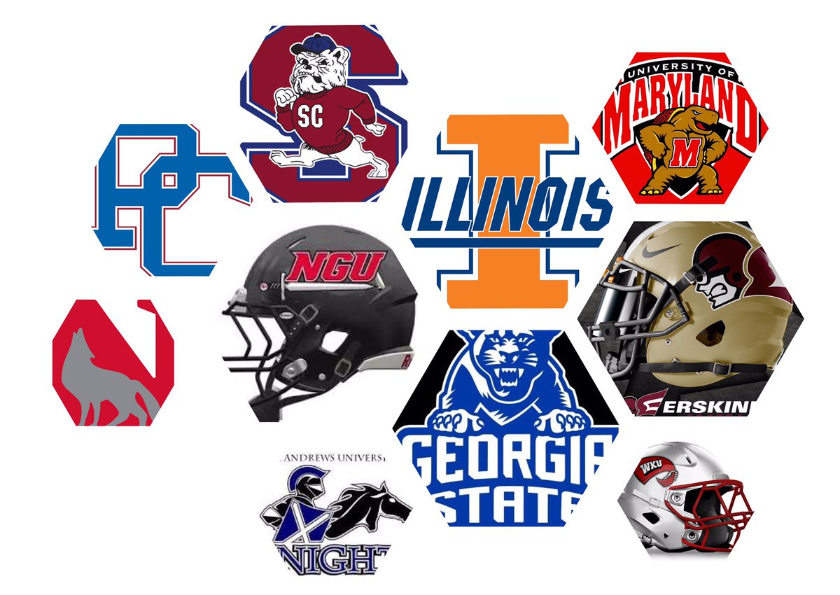 coachmcneely's tweet photo. Week 2 of spring practice for @FMHSFOOTBALL19 in the books along with appreciation for these institutes of higher learning checking out our student athletes #TOGETHERweSWARM https://t.co/lu5M8bExfg