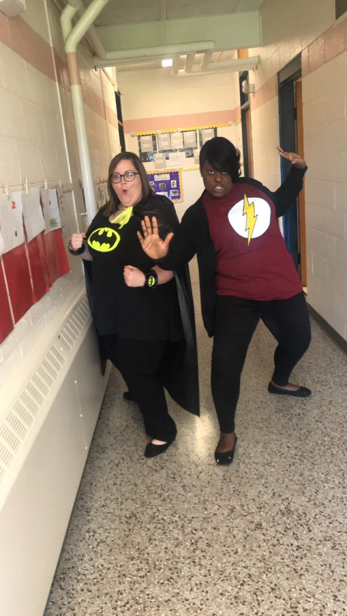 jwces1's tweet photo. More Superheroes! #EOGSpiritWeek https://t.co/NdSV1alv6z