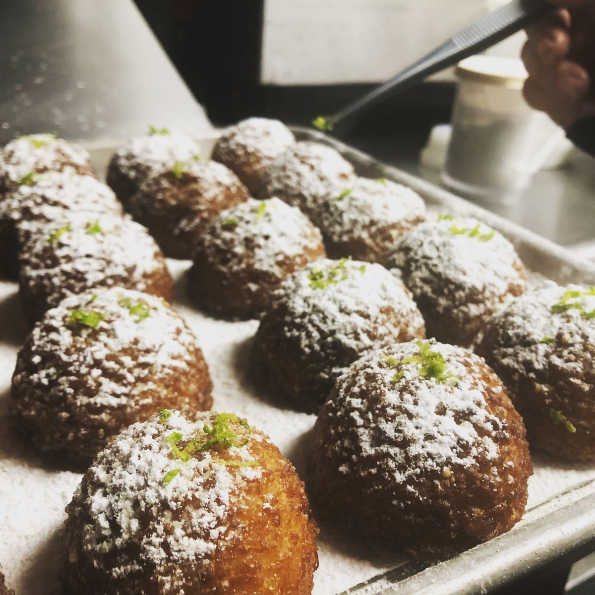 We’re back <a href="/IsabelleFarm/">Isabelle Farm</a> today with our #buddhaballs!! Our Jackfruit Sticky Rice Balls are a #glutenfree and #vegan #dessert 
We are open from 4-8 today and Saturday we will be open from 12-8! #foodtruck #lafayette #isabellefarm #itswhatsfordinner