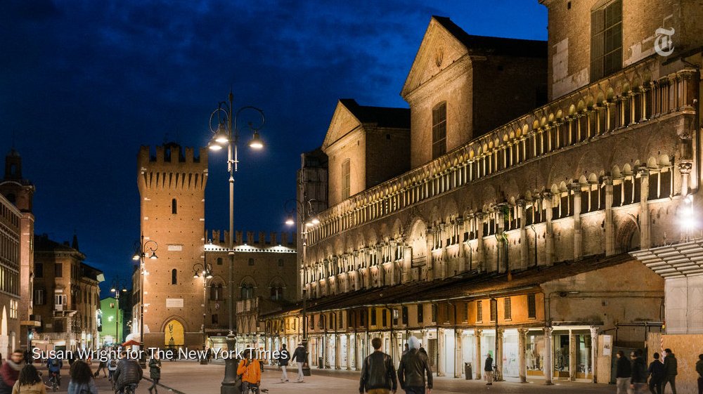 nytimestravel's tweet photo. A new Jewish history museum in Italy could bring the focus of Jewish life, and tourism, back to the city of Ferrara. https://t.co/3HYxmH7sY4 https://t.co/ZN4C9h0Rpt