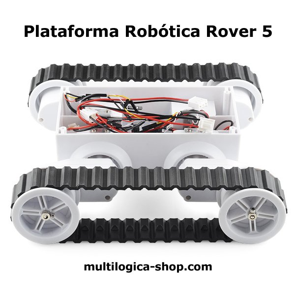 multilogicashop's tweet image. A Plataforma Robótica Rover 5 utiliza 4 motores independentes cada um com encoder de quadratura óptica e caixa de engrenagens. #plataforma #robotica #robo #rover #robotico #eletronica 
multilogica-shop.com/plataforma-rob…