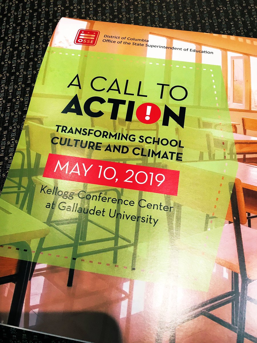 DMEforDC's tweet photo. A truly inspiring #OSSESchoolClimate summit today hearing from students, teachers, school counselors and educators on transforming school culture. Thank you to @OSSE @PaulPCS @SWWHSA @dcpublicschools @dcpcsb https://t.co/Tod3YAWd5y
