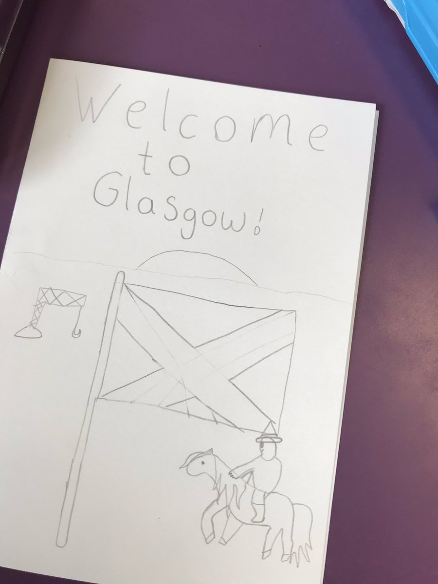 stephcoopermck's tweet photo. My amazing charities committee creating welcome packs and “letters fae a local” for refugees arriving in Glasgow @Refuweegee #refugeeswelcome #peoplemakeglasgow https://t.co/mXC4WUants