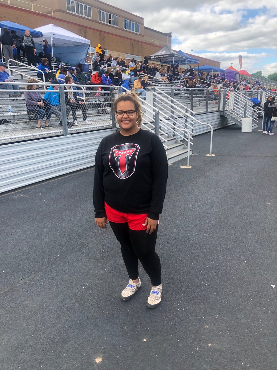 Cochran qualifies to state in the Shot Put!!