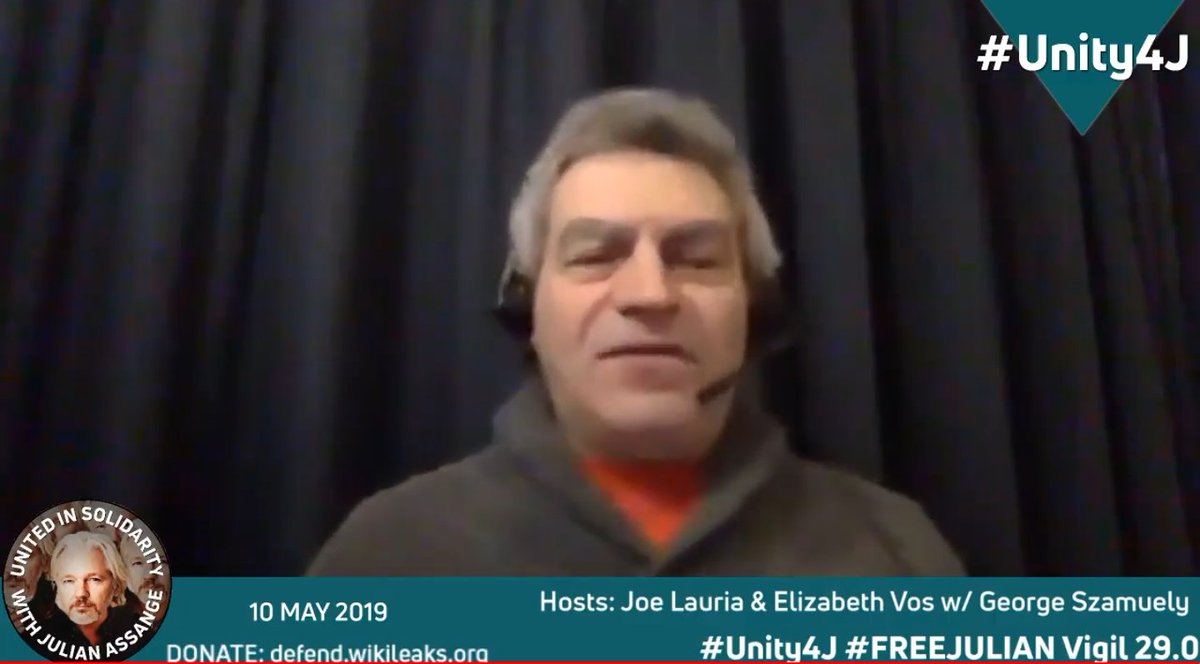 ⏳Vigil 29 #Unity4J⏳May 10th

Co-hosts @ElizabethleaVos @unjoe & Author, @GeorgeSzamuely discuss centrist democrats doubling down on #RussiaGate.

Where is the individual who exposed #DNC corruption thru #WikiLeaks?
In #BelmarshPrison!!
#FreeJulian

youtube.com/watch?v=YTOYQU…
