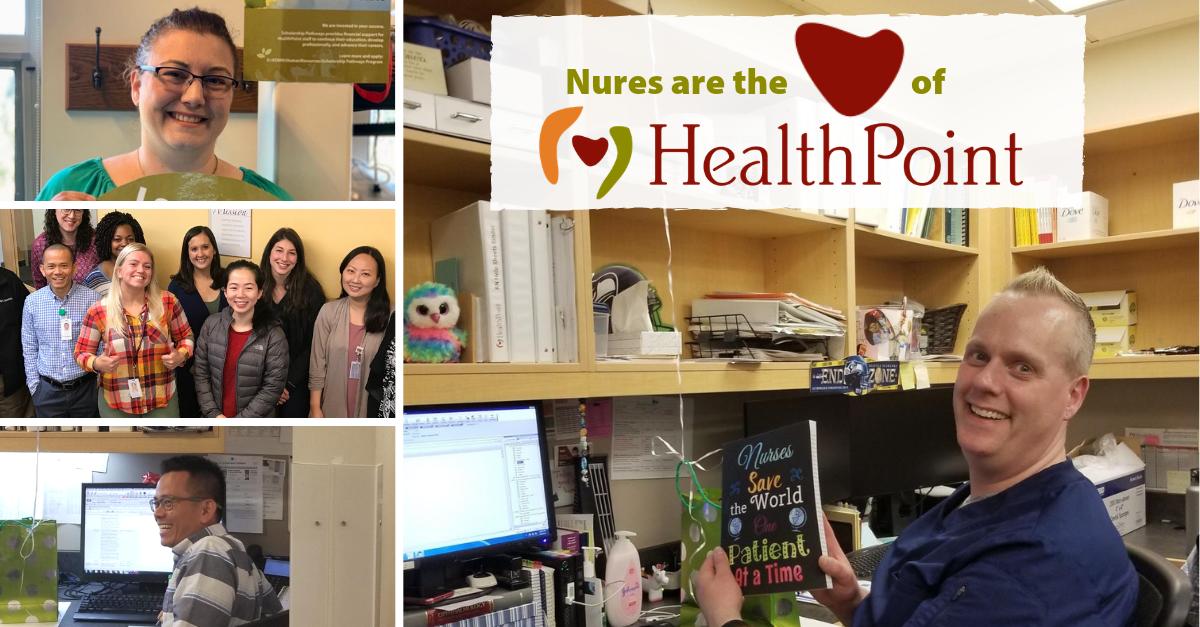 HealthPointCHC's tweet photo. Nurses are the heart of health care and certainly the #HeartofHealthPoint. To all our HealthPoint nurses: THANK YOU and happy #NursesWeek. https://t.co/jlXvyfOVL5