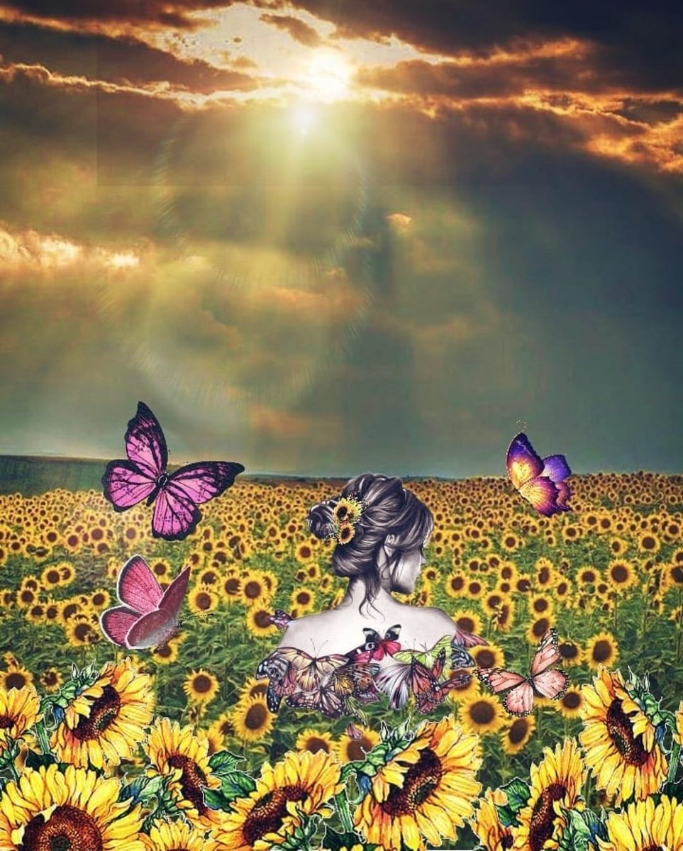 Ay cicegi misali hep güneşe cevireceksin yüzünü ruhun aydin olacak gözün aydin.....