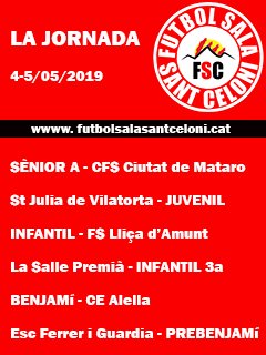 Futbol Sala Sant Celoni (@futsalceloni) on Twitter photo 