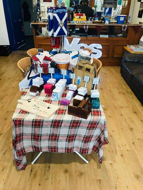 SaorAlba59's tweet photo. Are you getting ready for this year's Independence Marches or just looking for an Indy gift

We have a HUGE range of flags &amp; gift items

Drop in for a look &amp; a wee chat

20 Hunter st
Kirkcaldy
Mon-Sat 10am to 4pm https://t.co/n9uUkBjwgU