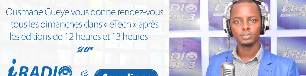 Manucreateur's tweet photo. @Abdoulayefaye96 et #OumarBA Promoteur https://t.co/eFa2CIkokH vous donne rdv ce dimanche 12 mai à 12h30 @iradio en compagnie de Ousmane Gueye dans "eTech" https://t.co/mjRdH2E0Ij