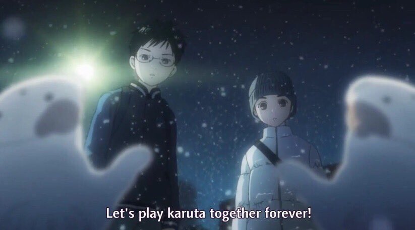JujYFru1T's tweet photo. Re #FruitsBasket episode 5, aka one of my top10 fav eps: how dare you, I don’t need this—
My brain: I LOVE ALL MY POLY BABIES SO MUUUUCCHHHH 
｡ﾟ(ﾟ´Д｀ﾟ)ﾟ｡
#Yukyoru #Chihayafuru #Taichihayarata https://t.co/N6aIAO1gDU