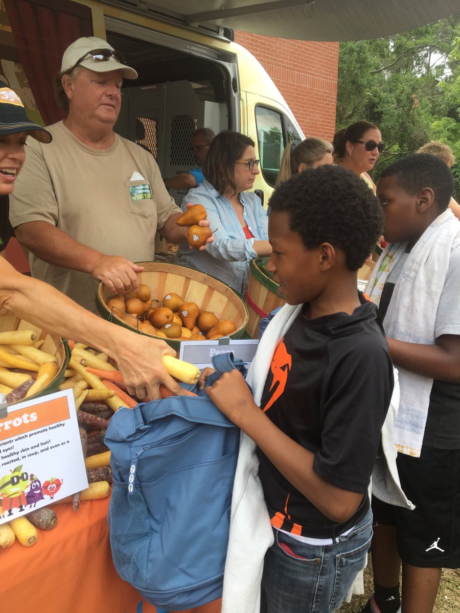 A huge shoutout and thank you to <a href="/NourishNc1/">NourishNC</a> for promoting wellness by providing our students with fresh fruits and vegetables! You all are rockstars!!🍎🥦♥️#WellnessGames #NourishNC <a href="/FHGES/">Forest Hills GES</a> <a href="/BoniPHall/">Boni Hall</a>