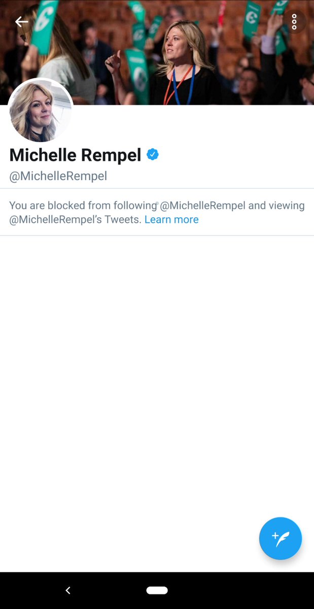 MaxwellCanadian's tweet image. You can't even talk to Liberals anymore without them blocking you. 😂 #PPC2019 #PPC #PPCstrong
