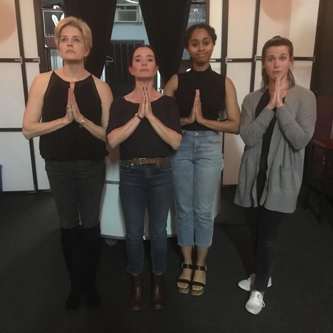 Nun ya business. Tonight’s the night! Still a few tix available @ inkwelltheater.com. Can’t make it? We have shows Sat, Sun &amp; Mon! #noplacelikegandersheim 

#lathtr #theatre #theater #newplay #nuns #stagedreading #womenonstage #femaleplaywright #femaledirector <a href="/thelafpi/">the LAFPI</a>