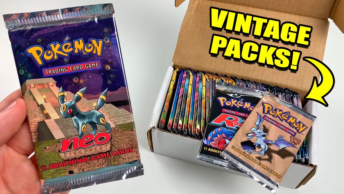 Realbreakingnate On Twitter Vintage Pokemon Card Packs
