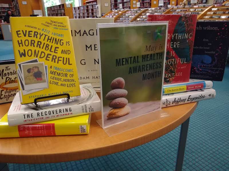 SPLOregon's tweet photo. May is Mental Health Awareness Month. These memoirs attempt to destigmatize Mental Health and provide support to those in need. https://t.co/YykvAzE0XY