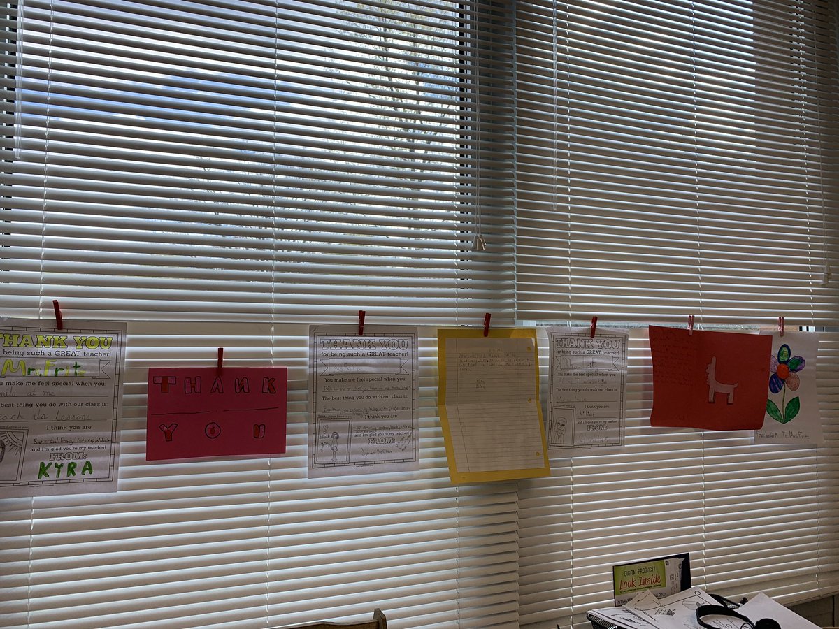 Best teacher appreciation gift? A homemade card. #squadgoals #savethebestforlast5thgrade #enjoytheview #bestyearyet <a href="/VV_Voyagers/">VV Voyagers</a>