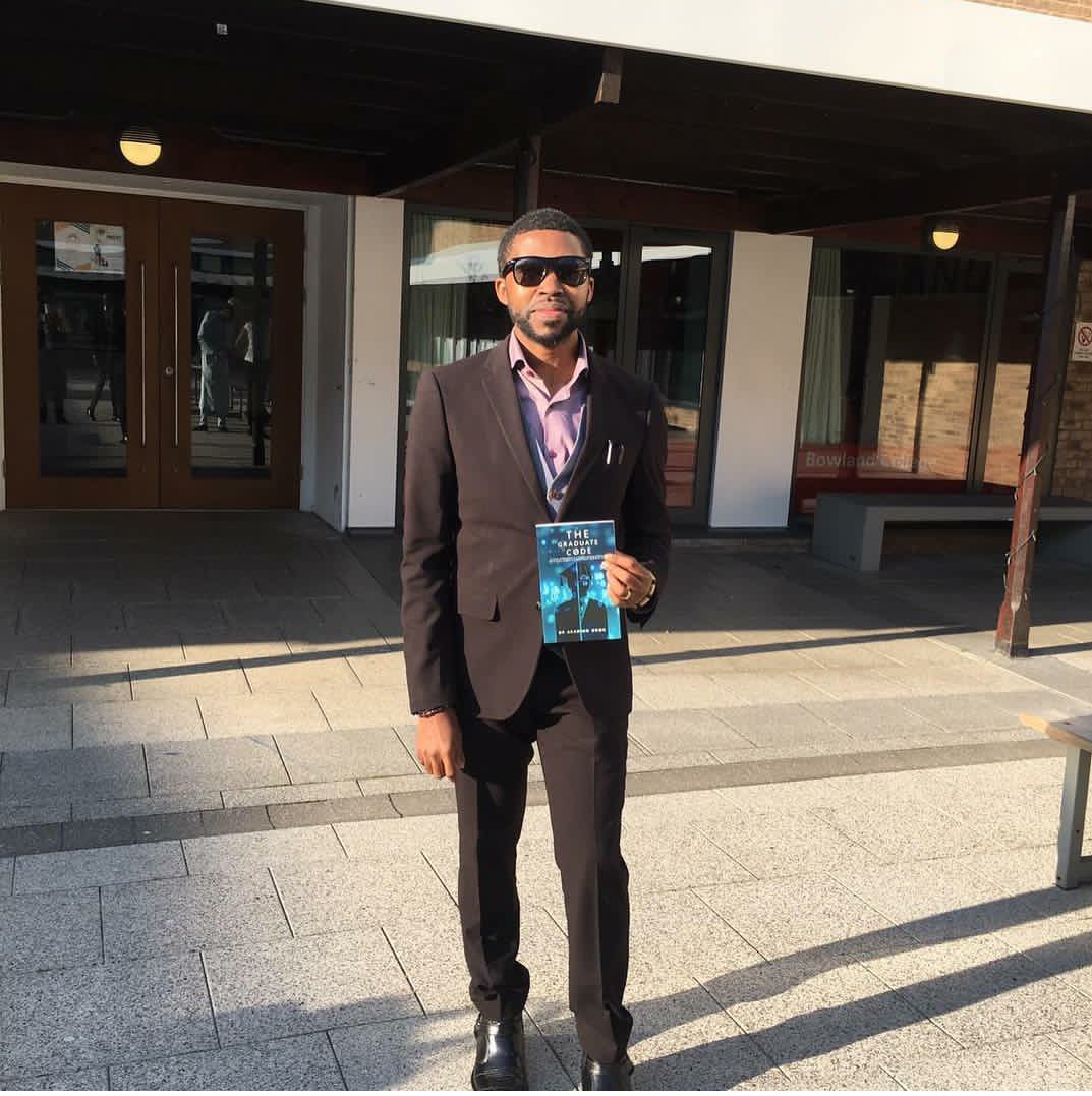 CodeGraduate's tweet photo. Dr Akanimo Odon, Author of The Graduate Code.  #thegraduatecode #akancareertours https://t.co/ssDX1xYKSb