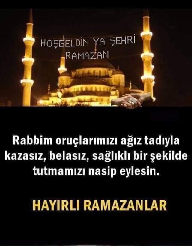 🕋🇹🇷
Esselamü Aleyküm tıvıtır ehli
Hayırlı sahurlar

@hulya_koprulu 
@Emine2618 
@61Halismert 
@limonii___ 
@Black_Lady_6644