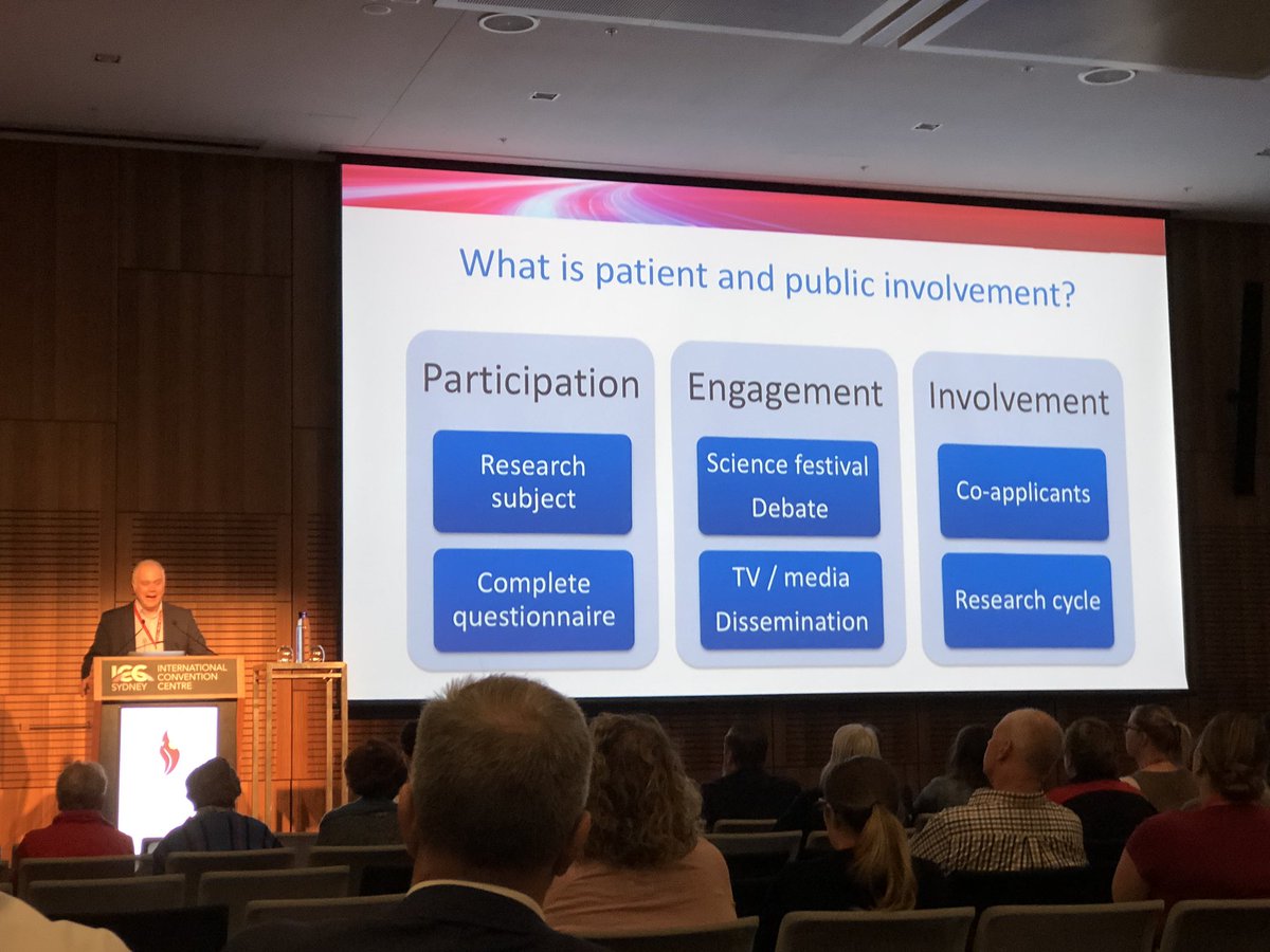.<a href="/perkins_gd/">Gavin Perkins</a> highlights the role and benefits of patient and public involvement in research. 

Invaluable for shaping research questions, focussing on outcomes important to the study pop, engagement and involvement. 
invo.org.uk  #SparkOfLife